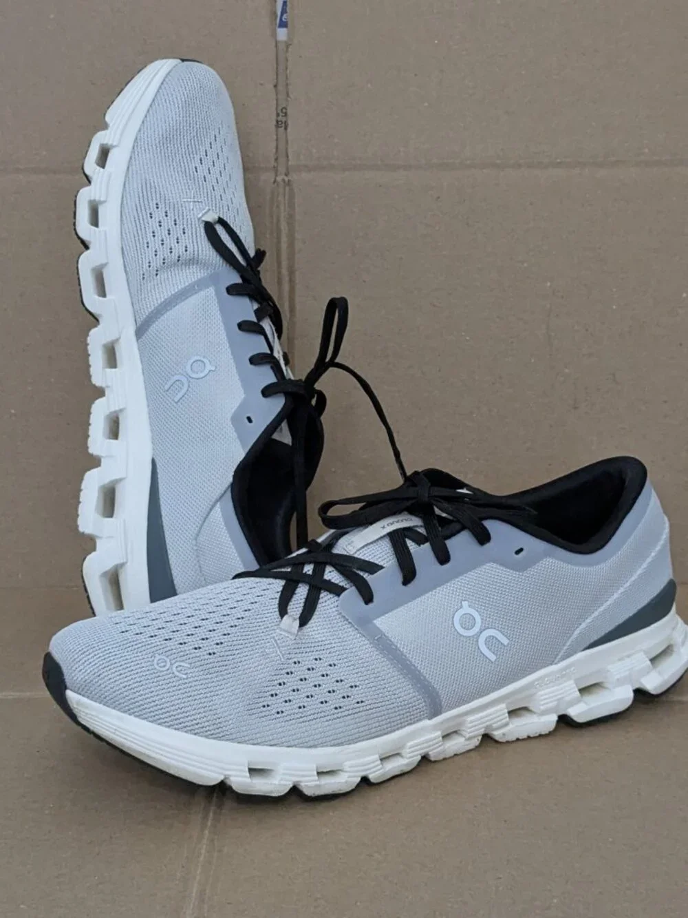 On Men's Sneaker Cloud X 4 3ME30041147 Glacier | Stone Size 14  . - Picture 3 of 15